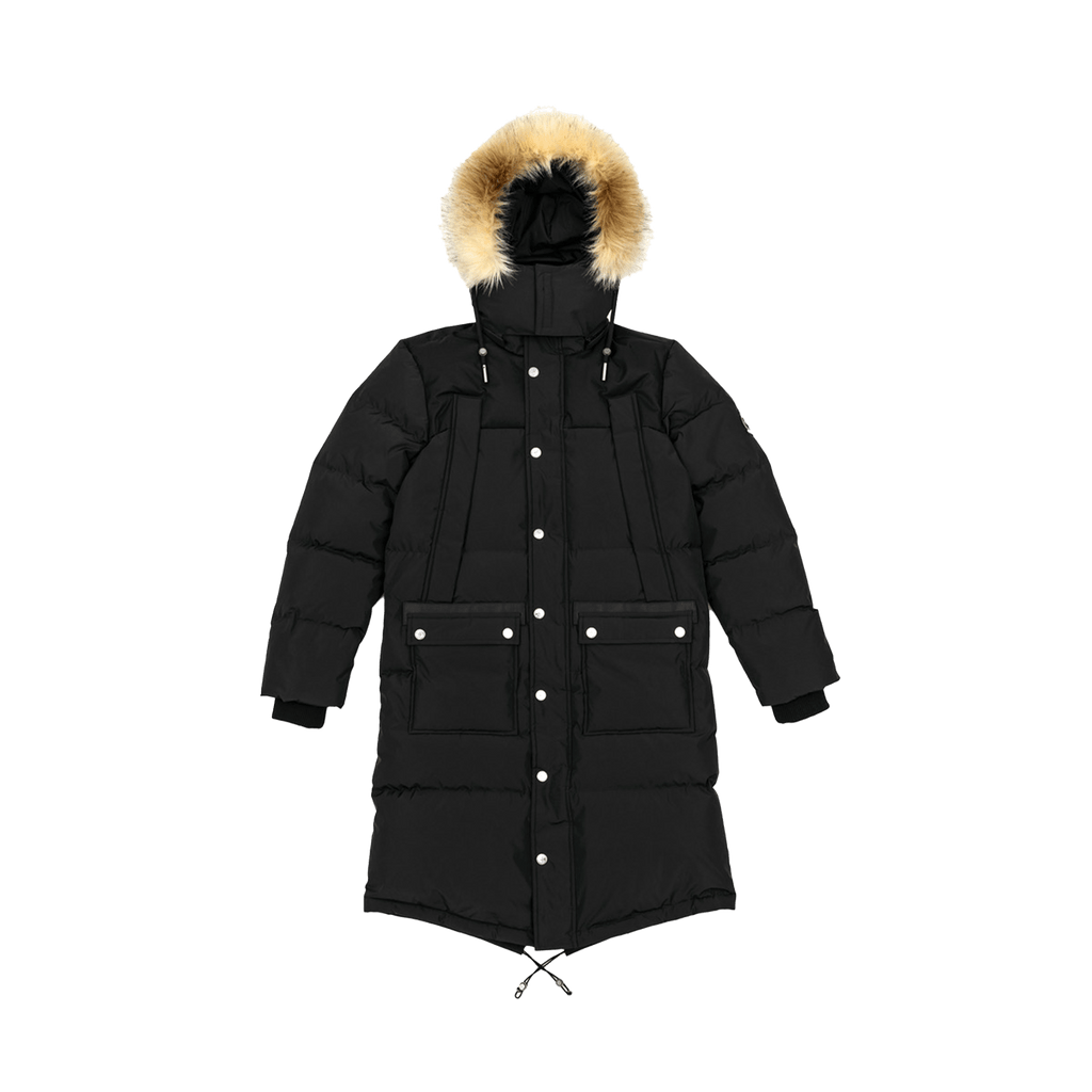 Benjart Fur Parka 'Black' - Kick Game