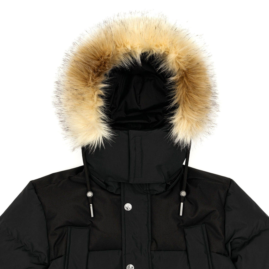 Benjart Fur Parka 'Black' - Kick Game