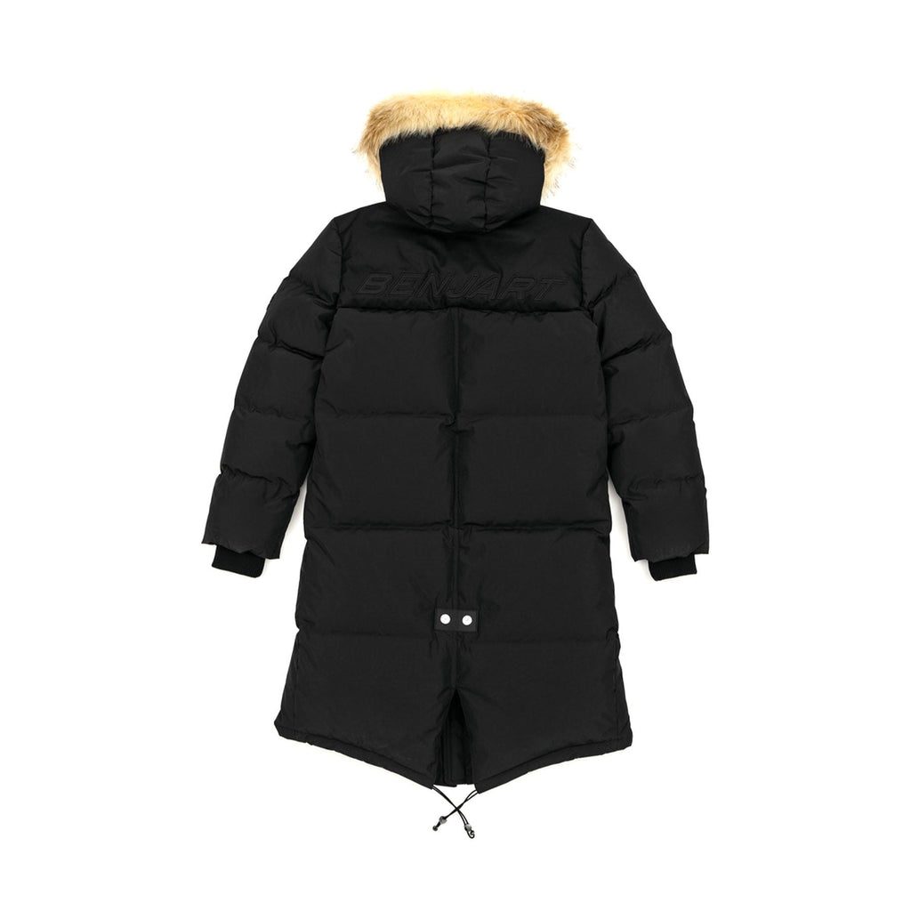 Benjart Fur Parka 'Black' - Kick Game