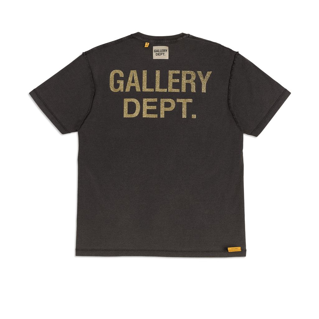 Gallery Dept. Art That Kills Logo Reversible T-Shirt 'Vintage Black' - CerbeShops