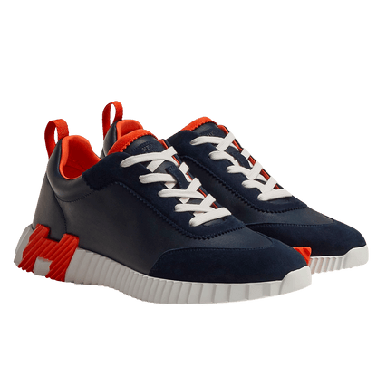 Hermès Paris Bouncing Sneaker 'Marine/Orange' - Kick Game