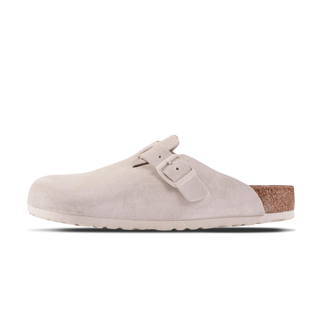 Birkenstock Boston Suede 'Antique White' - Kick Game