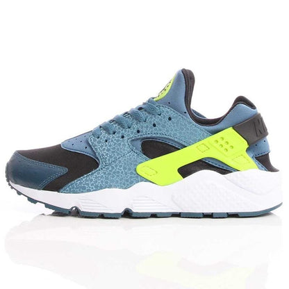 Nike Air Huarache LE Black-Space Blue-Volt - Kick Game