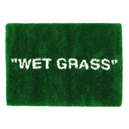 Virgil Abloh x IKEA MARKERAD "WET GRASS" Rug Green - Kick Game