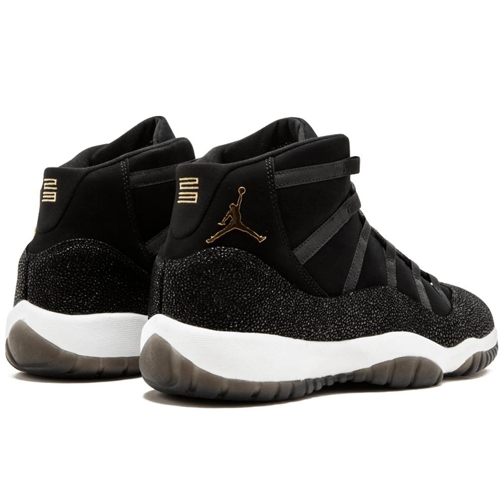 Air Jordan 11 HC Heiress GG Black-Metallic Gold - Kick Game