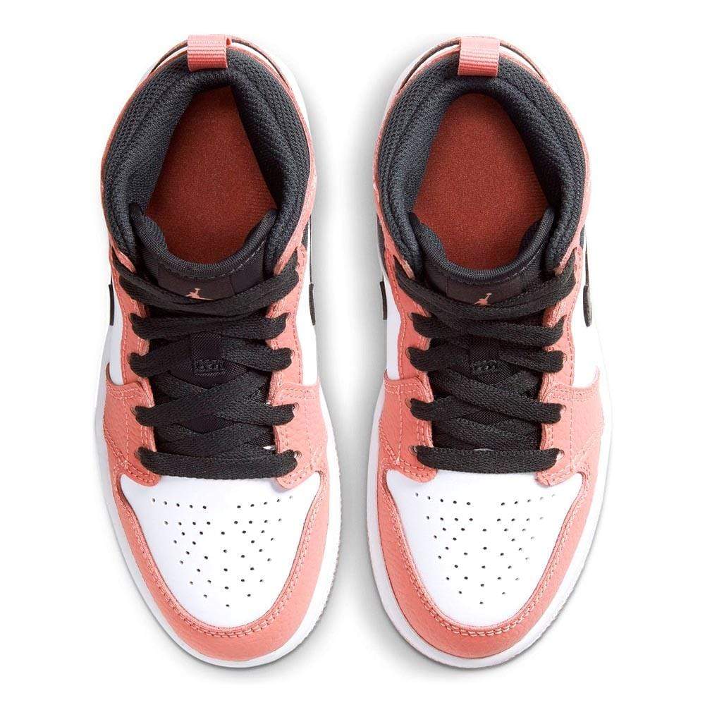 Air Jordan 1 Mid Children's 'Pink Quartz' (PS) - Kick Game