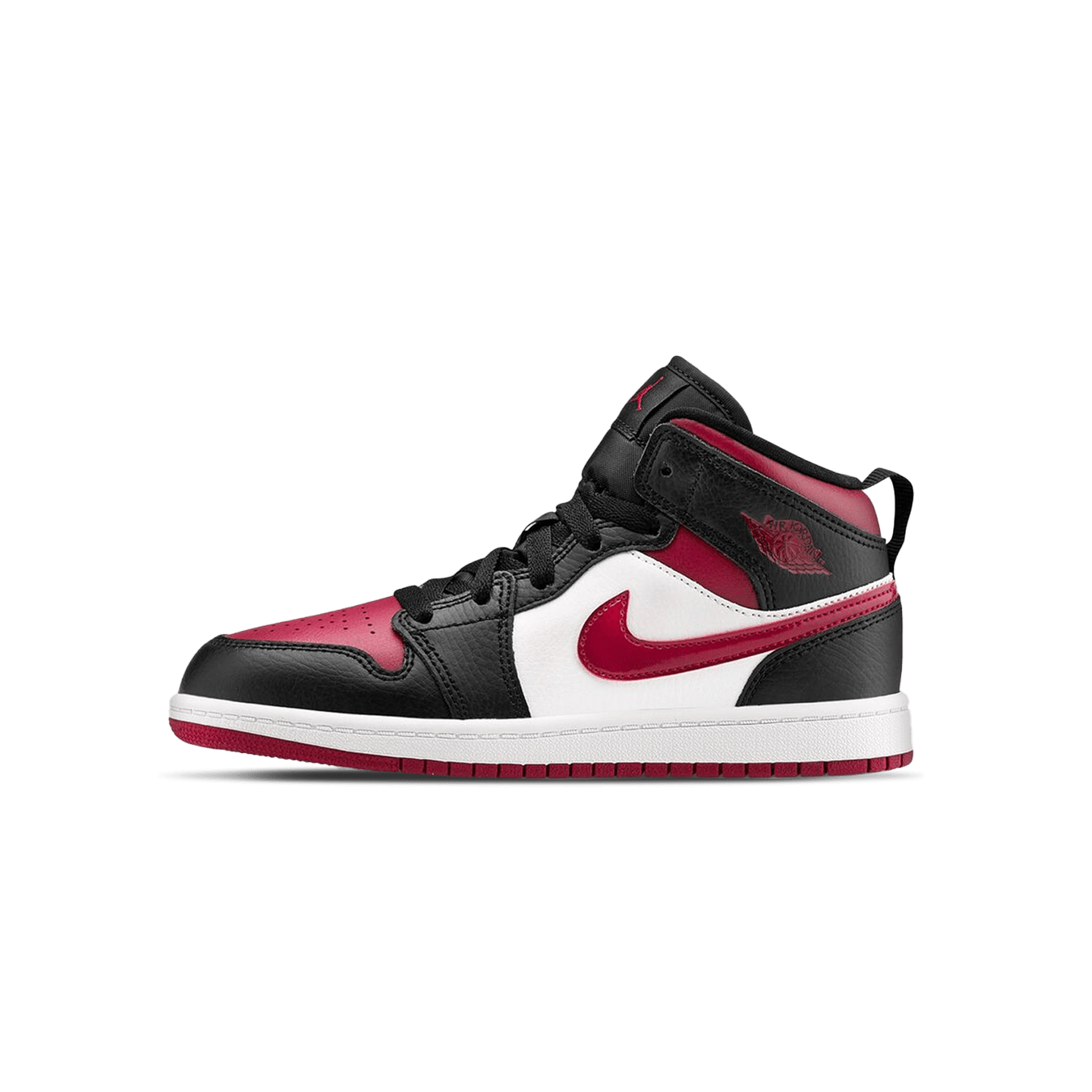 Jordan 1 Mid PS 'Bred Toe' - Kick Game