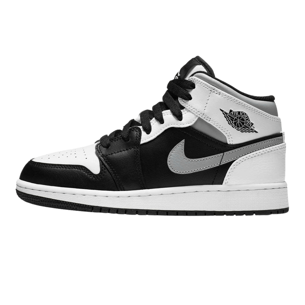 Air Jordan 1 Mid GS 'White Shadow' - Kick Game