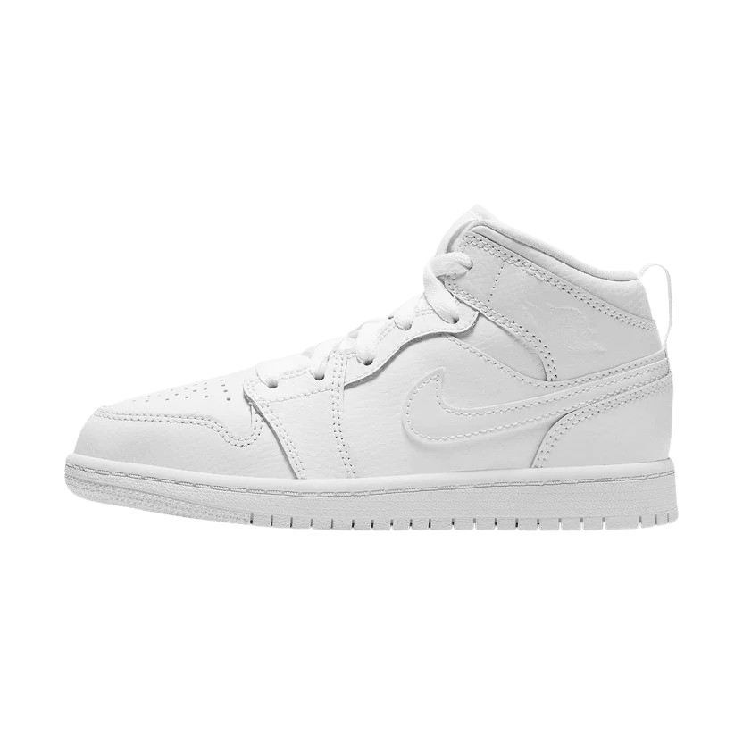 Air Jordan 1 Mid PS Triple White - Kick Game