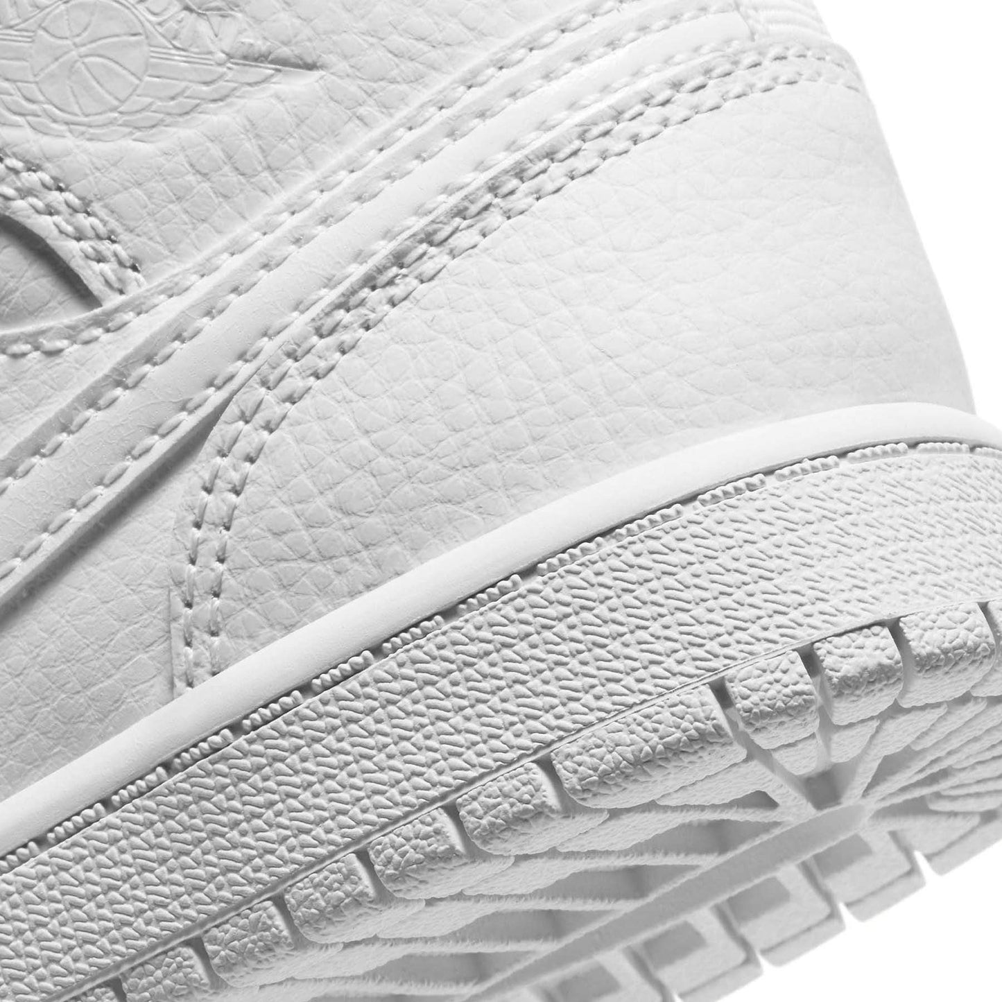 Air Jordan 1 Mid PS Triple White - Kick Game