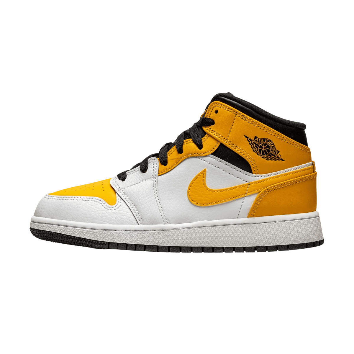 Air Jordan 1 Mid GS 'University Gold' - Kick Game