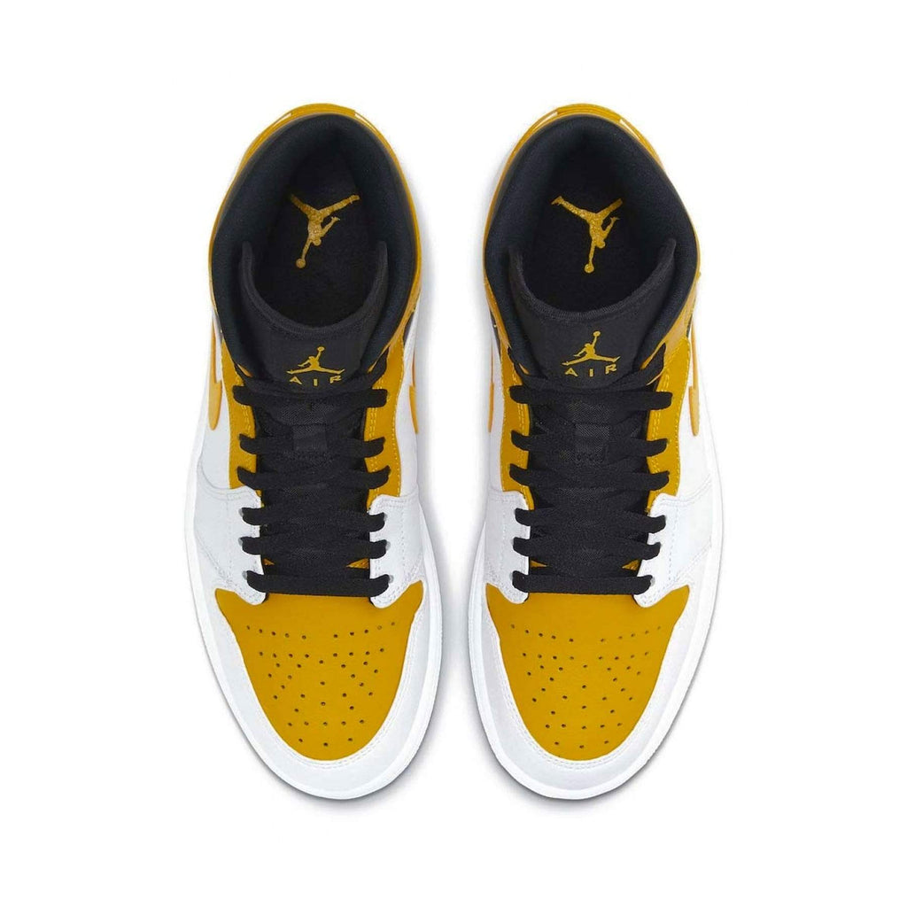 Air Jordan 1 Mid GS 'University Gold' - Kick Game