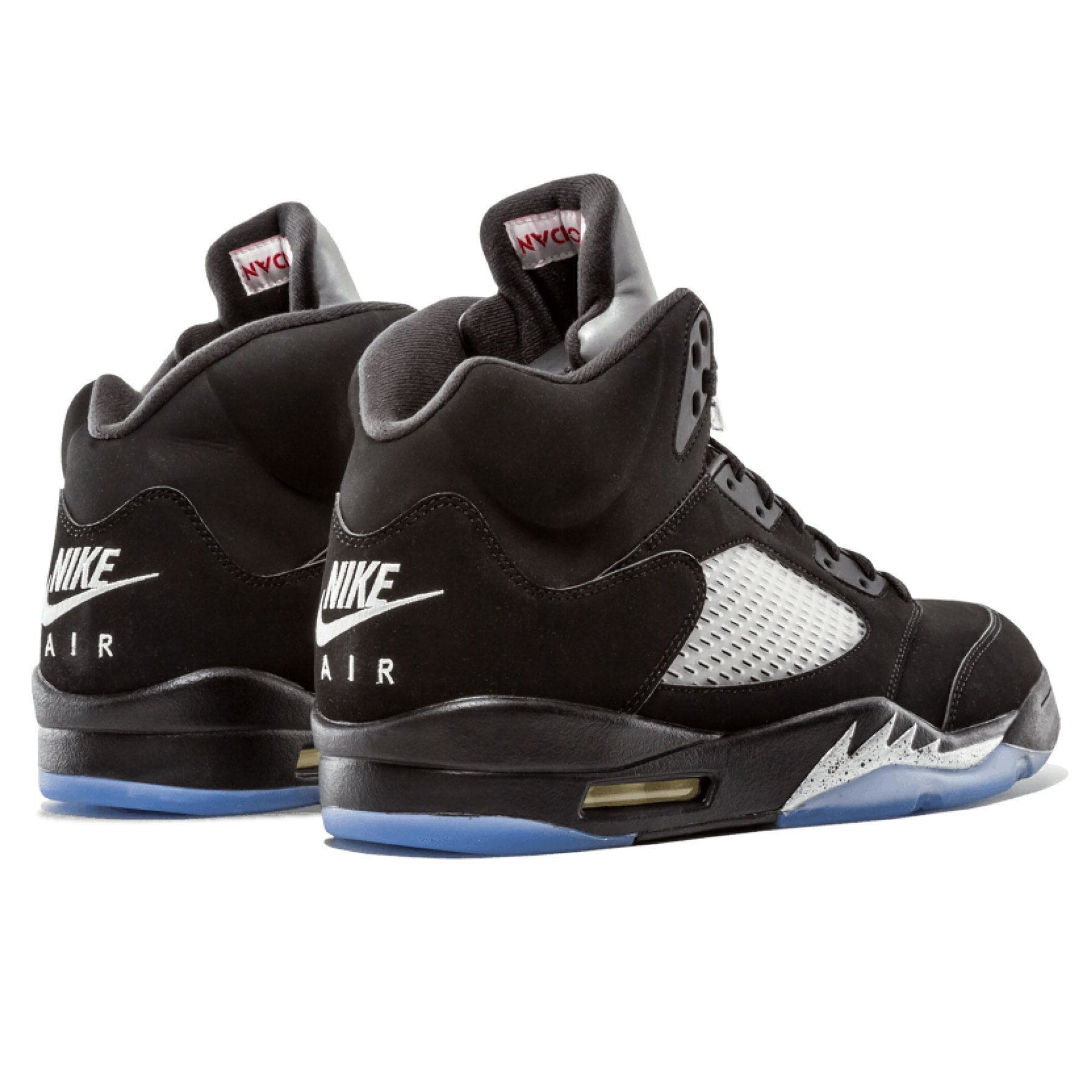 Air Jordan 5 RETRO OG (2016) ブラック/グレー Nike Air Jordan 5 OG Black Metallic Silver 2016 - Sneaker