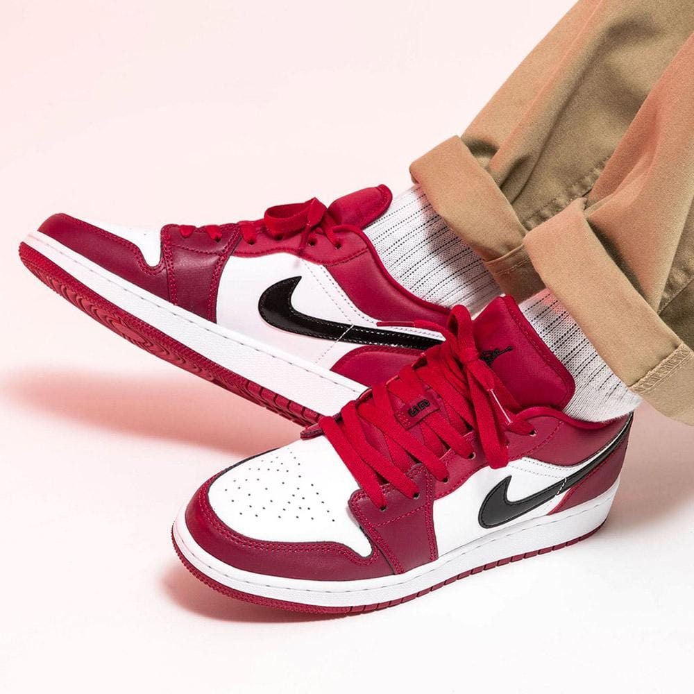 Air Jordan 1 Low GS 'Noble Red' - Kick Game