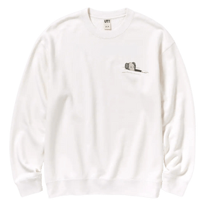 KAWS x UNIQLO UT Graphic Sweatshirt 'White'