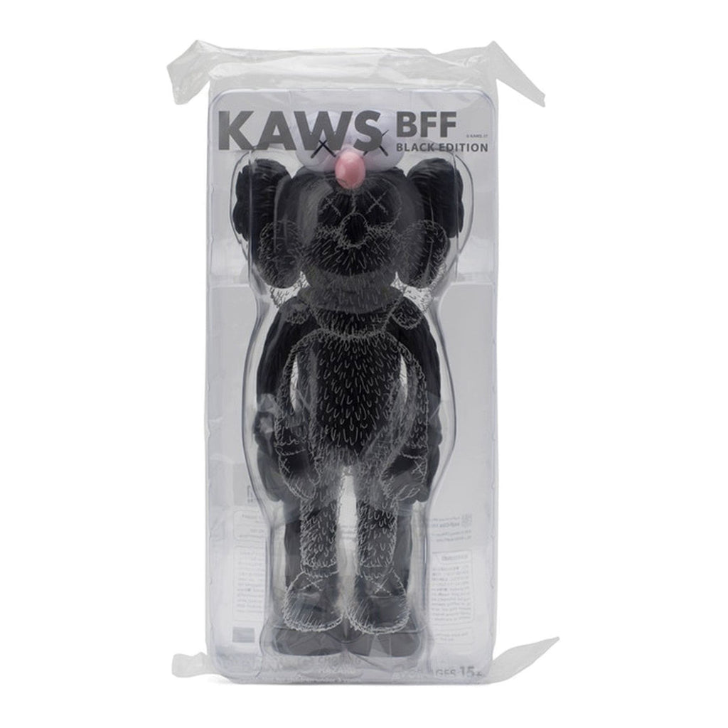 KAWS BFF Open Edition Vinyl Figure 'Black' - Kick Game