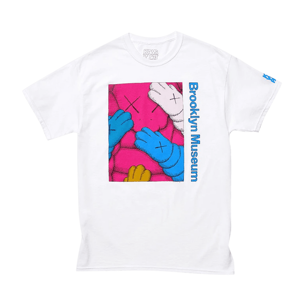 KAWS Brooklyn Museum URGE T-shirt White/Magenta - Kick Game