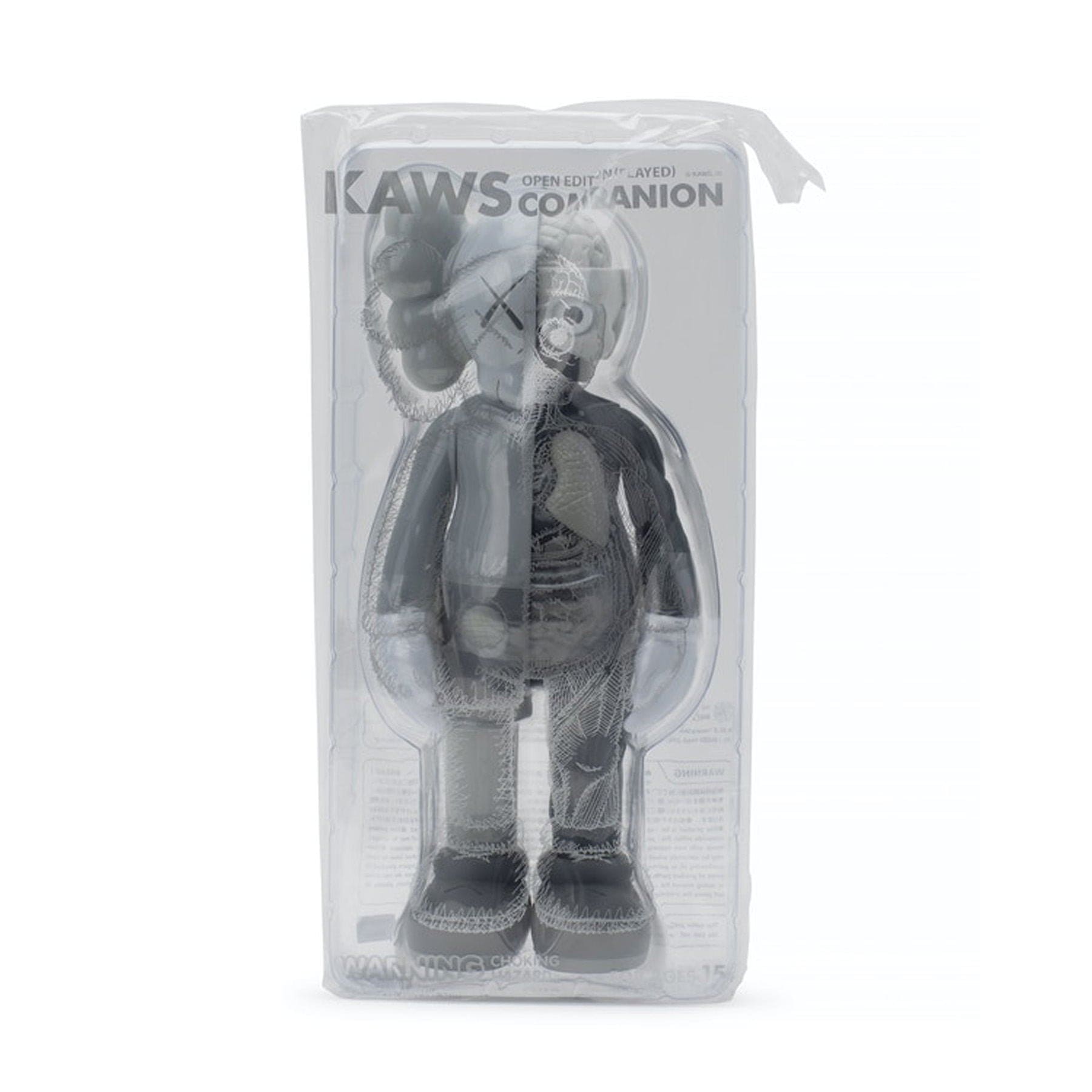 KAWS Companion Flayed Open Edition Vinyl Figure 'Grey' — Kick Game