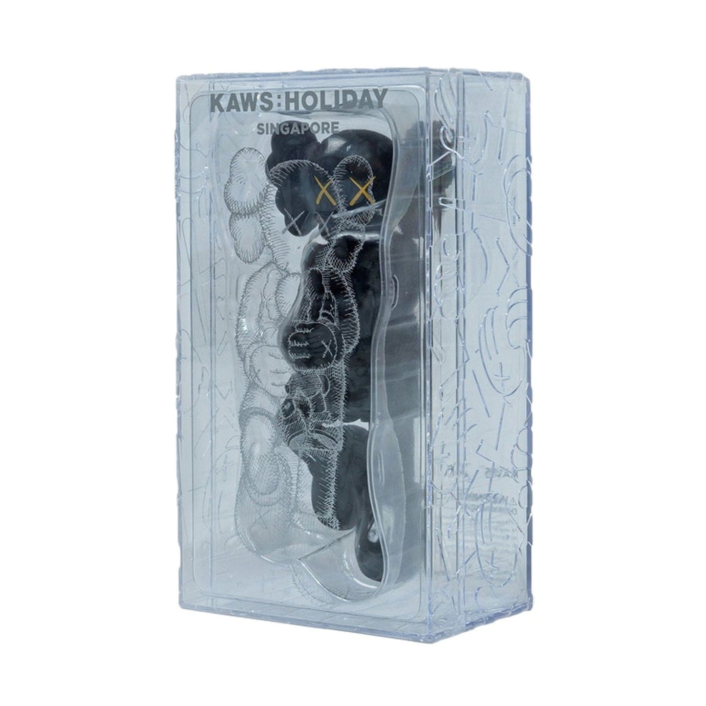 KAWS HOLIDAY SINGAPORE Figure Black - Kick Game