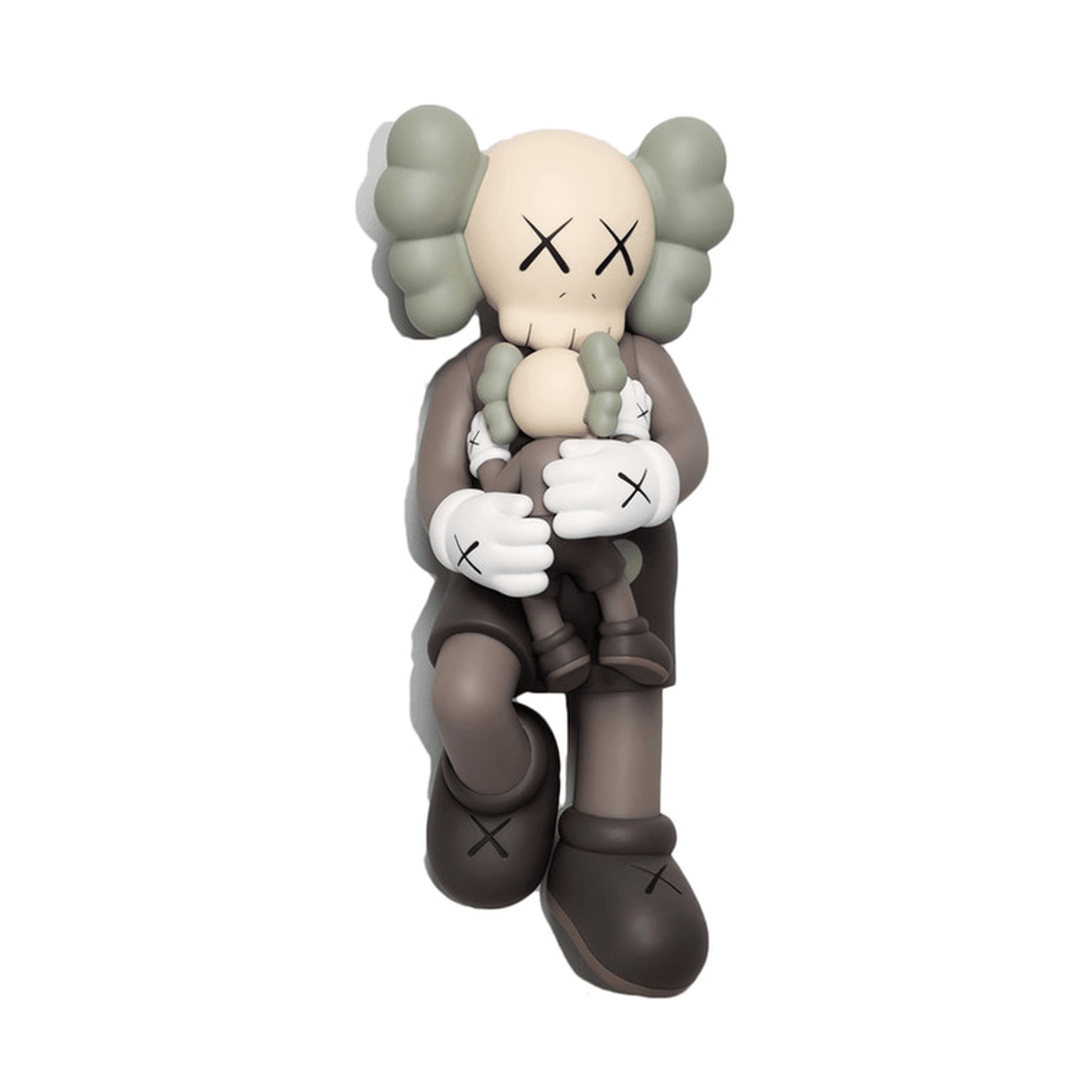 KAWS HOLIDAY SINGAPORE Figure Brown - Kick Game
