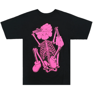 KAWS Skeleton New Fiction Bone Tee 'Black'
