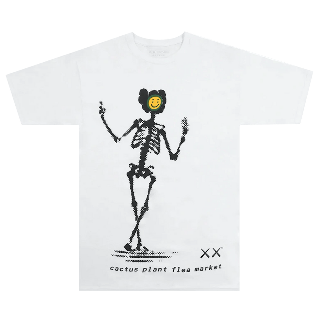 Cactus Plant Flea Market x KAWS Shirt 'White' - Kick Game