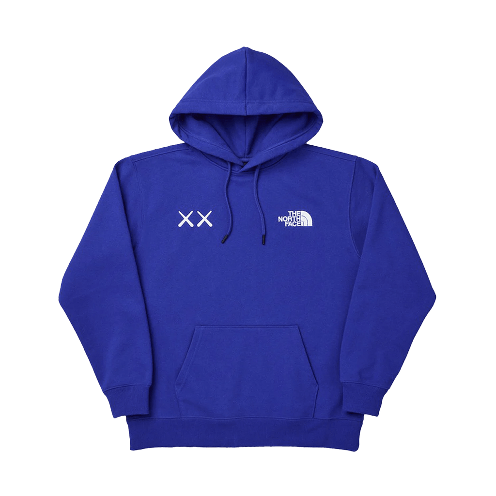 The North Face x KAWS Pullover Hoodie 'Bolt Blue' - Kick Game