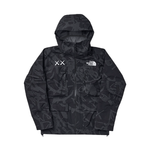 The North Face x KAWS Freeride Jacket 'Black Dragline Print'
