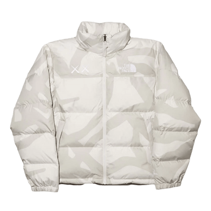 The North Face x KAWS Retro 1996 Nuptse Jacket 'Moonlight Ivory' - Kick Game