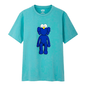 KAWS x Uniqlo Blue BFF Tee