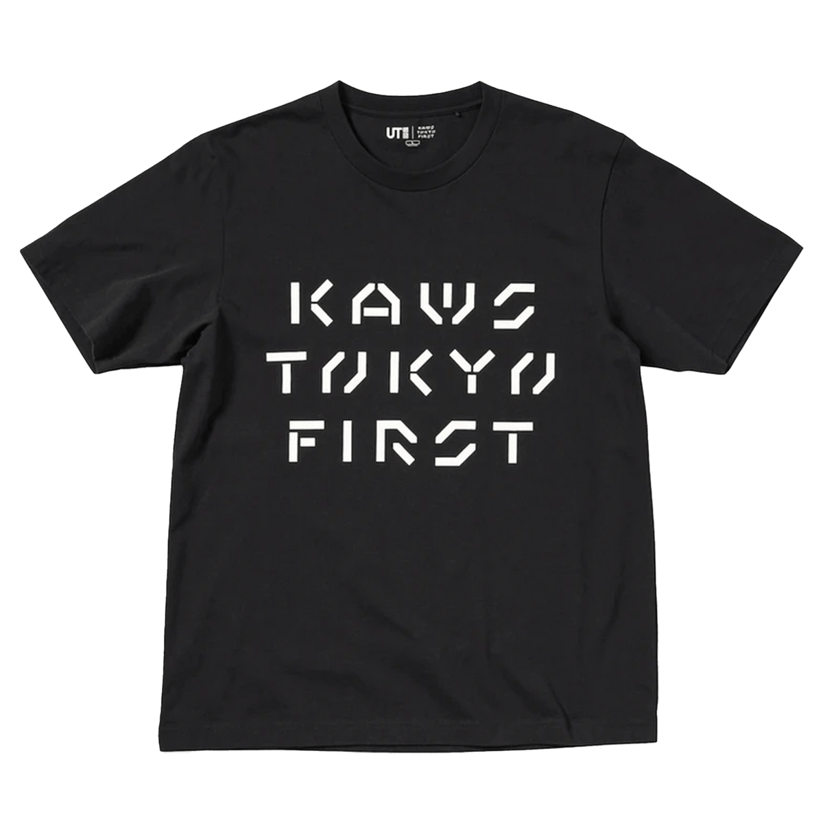 KAWS x Uniqlo Tokyo First Tee (Asia Sizing) Black - CerbeShops