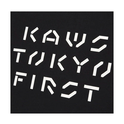 KAWS x Uniqlo Tokyo First Tee (Asia Sizing) Black - Kick Game