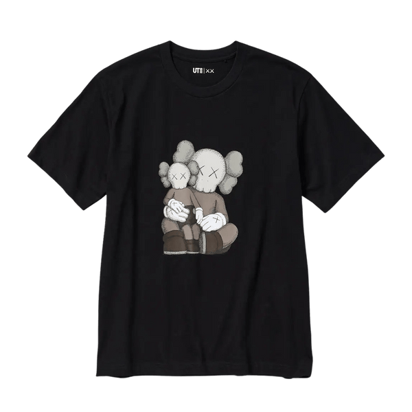 KAWS x UNIQLO UT Graphic T-Shirt 'Black' — Kick Game