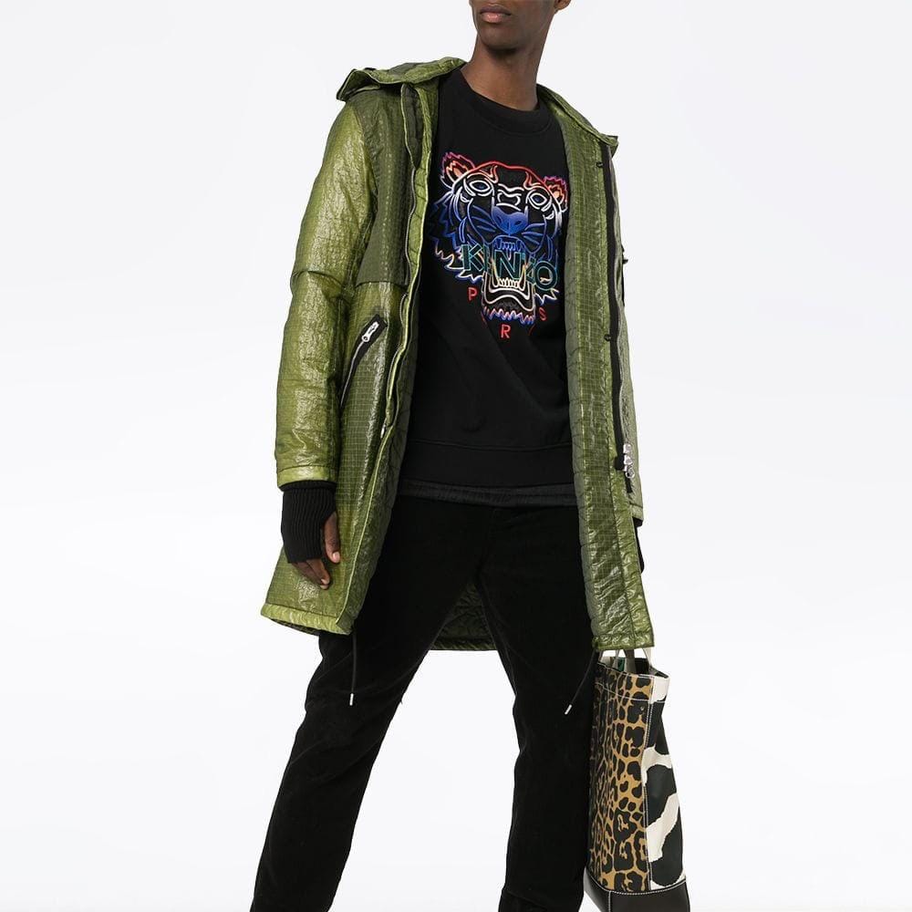 Kenzo Tiger Logo-Embroidered Sweatshirt "Black" - Kick Game