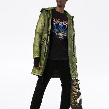 Kenzo Tiger Logo-Embroidered Sweatshirt "Black" - Kick Game