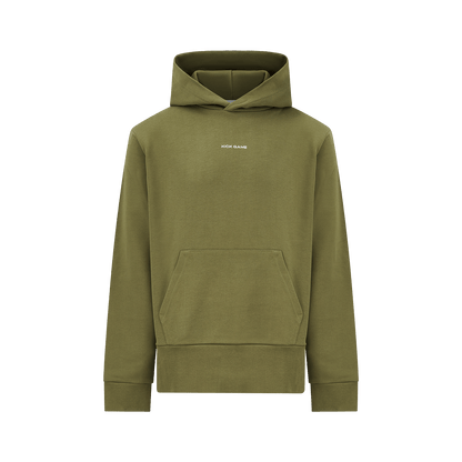 Kick Game Logo Hoodie 'Olive' - Kick Game
