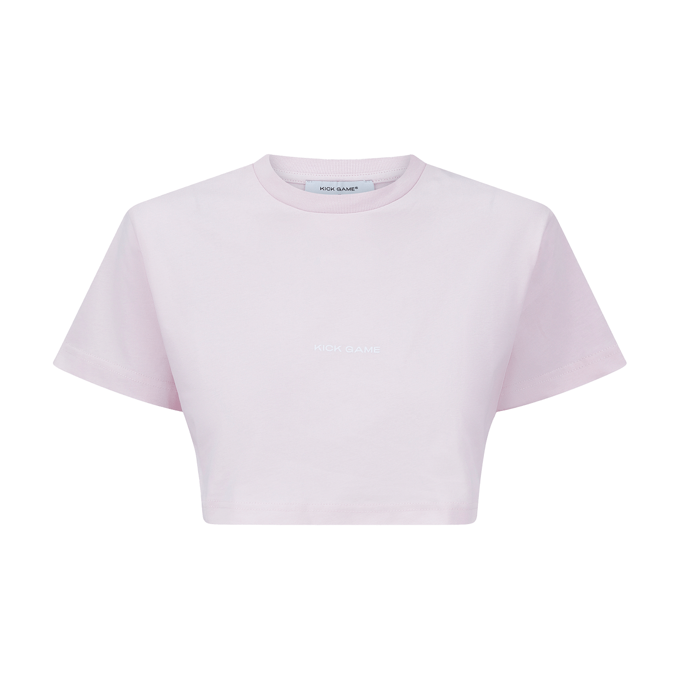 Kick Game Logo T-Shirt 'Cropped Tee' - Kick Game