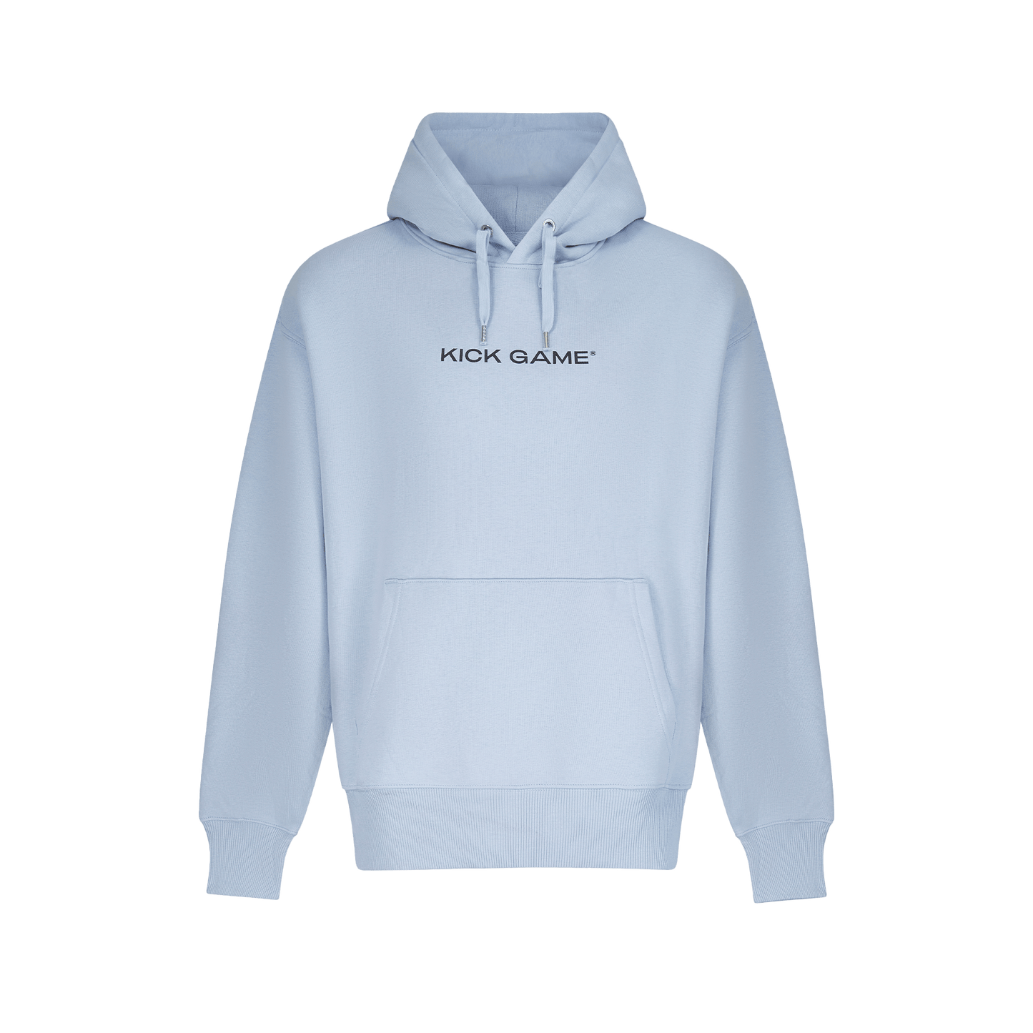 Kick Game Logo Hoodie 'Light Blue' - Kick Game