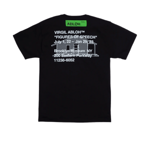 Virgil Abloh Gymnastics Art Institute Tee 'Black'