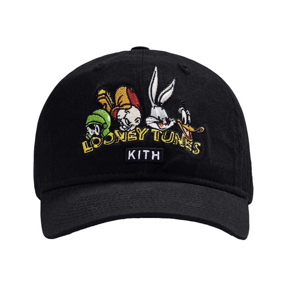 Kith x Looney Tunes x New Era 9Twenty Character Twill Cap Black - Kick Game
