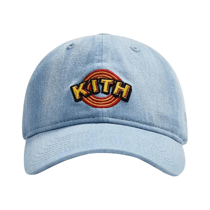 Kith x Looney Tunes x New Era 9Twenty Ring Denim Cap Blue - Kick Game