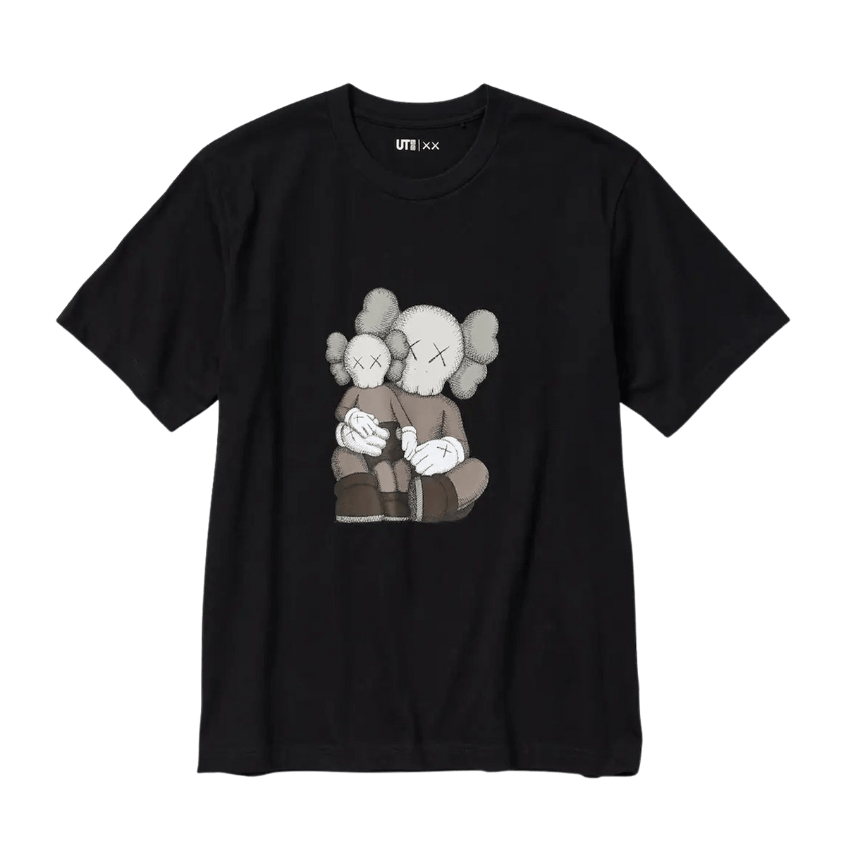 KAWS x UNIQLO UT Graphic T-Shirt Kids 'Black' - Kick Game