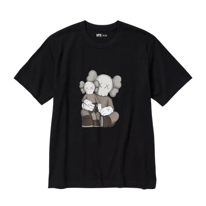 KAWS x UNIQLO UT Graphic T-Shirt Kids 'Black' - Kick Game