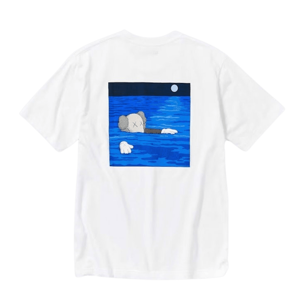 KAWS x UNIQLO UT Graphic T-Shirt Kids 'White' - Kick Game