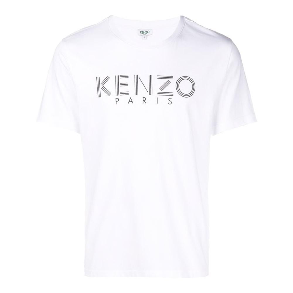 Kenzo Logo T-Shirt White - Kick Game