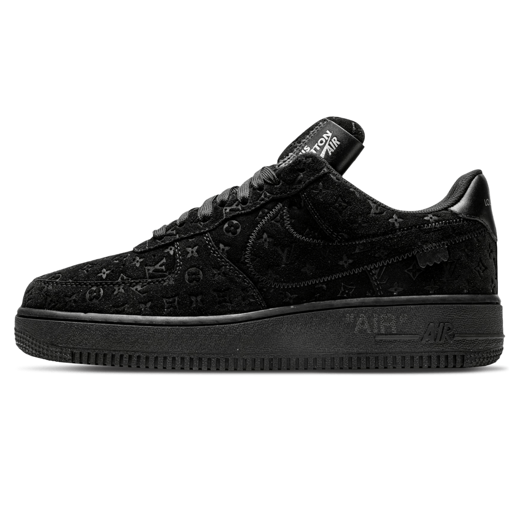 Louis Vuitton Nike Air Force 1 Low By Virgil Abloh Black Anthracite
