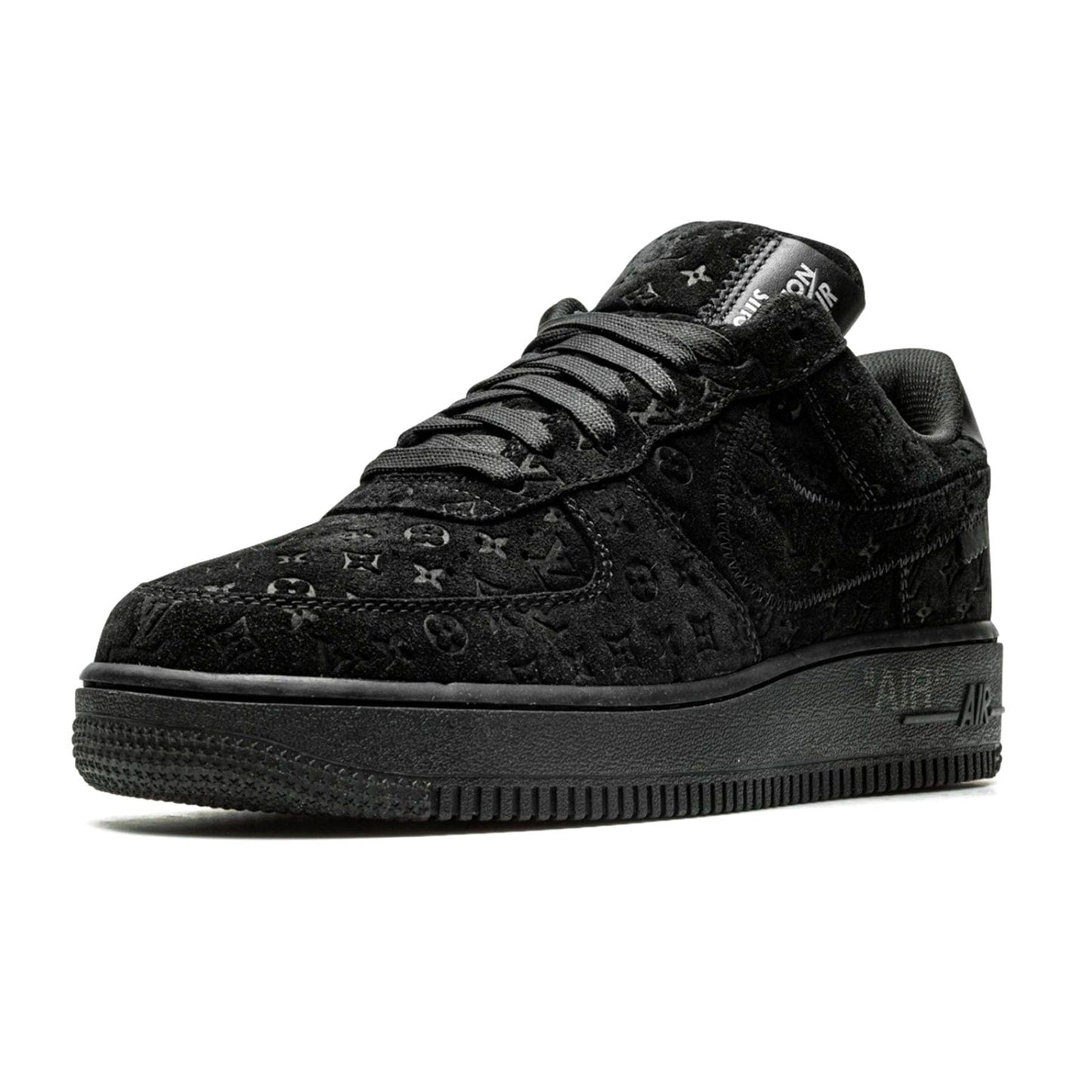 Louis Vuitton Nike Air Force 1 Low By Virgil Abloh Black Anthracite - Kick Game