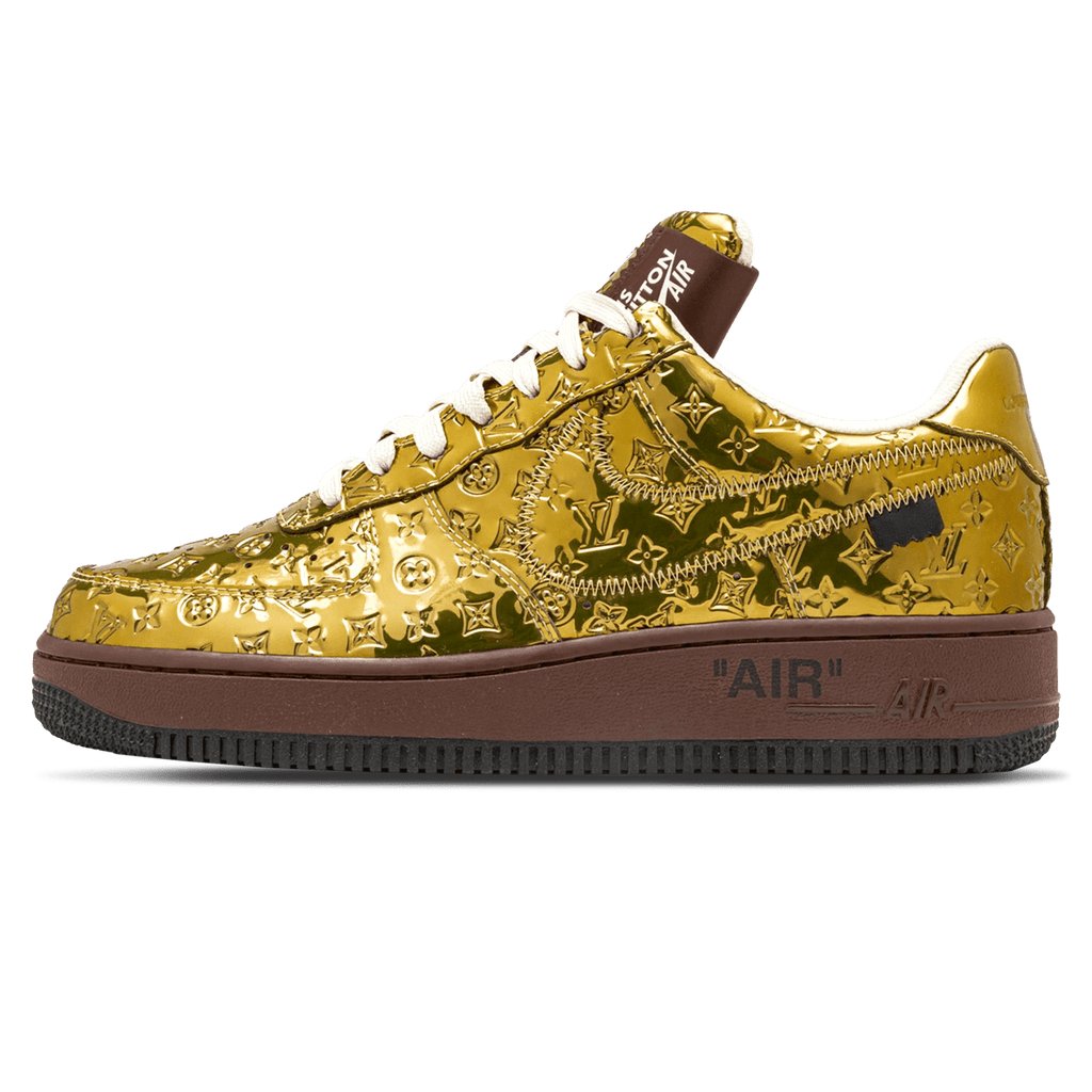 Buy the Louis Vuitton x Nike Air Force 1 Gold today at our online