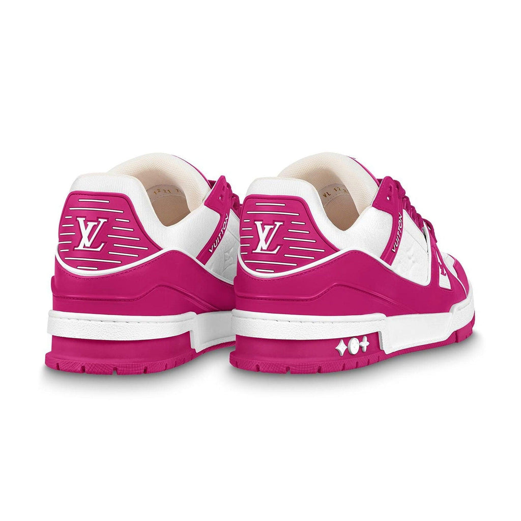 Louis Vuitton Trainer Pink White 