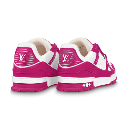 Louis Vuitton Trainer Low White Fuchsia - Kick Game
